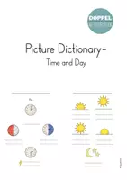 Vorschau - Arbeitsblätter - Picture Dictionary "Time and Day" - Bilderwörterbuch - Deckblatt