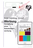 Vorschau - Arbeitsblätter - KUNST Arbeitsblatt Werbung - Deckblatt