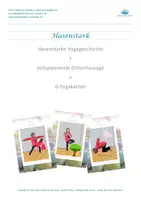 Vorschau - Stundenentwürfe - Hasenstarke Yogageschichte + Ostermassage + 6 Yoga-Karten - Deckblatt