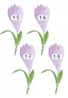 Vorschau - Stationenlernen - Rechenblumen Frühling (Großes 1x1, Multiplikation und Division) - Seite 3