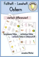 Vorschau - Arbeitsblätter - Großes Materialpaket Deutsch: Ostern - Deckblatt