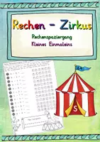 Vorschau - Arbeitsblätter - Rechenspaziergang Einmaleins Zirkus - Deckblatt