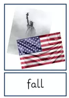 Vorschau - Bildkarten - autumn - flashcards - picture & word cards - fall - Fotokarten - Seite 3