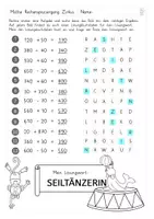 Vorschau - Arbeitsblätter - Rechenspaziergang Plus und Minus bis 1000 - Seite 2