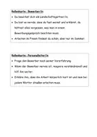 Vorschau - Arbeitsblätter - Bewerbung Vorstellungsgespräch Rollenspiel Karten - Seite 2