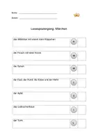 Vorschau - Arbeitsblätter - Lesespaziergang Märchen - Seite 2
