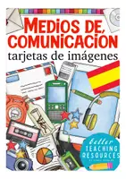 Vorschau - Bildkarten - medios de comunicación - antes y hoy Spanisch Bildkarten - Deckblatt