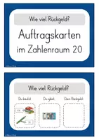 Vorschau - Lehrpläne/Lehrermaterial - Auftragskarten Wie viel Rückgeld? - Seite 2