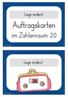 Vorschau - Lehrpläne/Lehrermaterial - Auftrageskarten Lege anders (Geld wechseln) - Seite 2