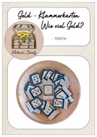 Vorschau - Spiele - Klammerkarten Wie viel Geld ist es? - Deckblatt