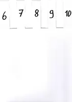 Vorschau - Mal- und Bastelvorlagen - 9er Malreihe (1x1 mit 9) Fingertrick mit Tafelmaterial - Seite 2