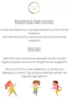 Vorschau - Spiele - Dein Paarsuchspiel - Kids & Yoga - Deckblatt