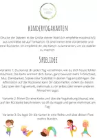 Vorschau - Spiele - Deine Motivationskarten - Kids & Yoga - Deckblatt