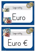 Vorschau - Aufgabenkarten - Auftrageskarten Euro richtig legen - Seite 2