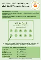 Vorschau - Spiele - Klick-Dalli: Waldtiere (Bilderrätsel für die interaktive Tafel) - Seite 1
