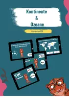 Vorschau - Interaktives Material - Ozeane - interaktive PDF - Deckblatt