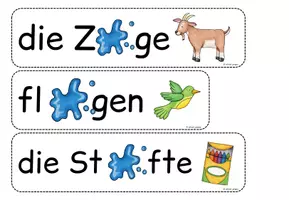 Vorschau - Präsentationen/Tafelbilder - Tafelmaterial-Rechtschreibung i oder ie ? (Wort-Bild-Karten) - Seite 2