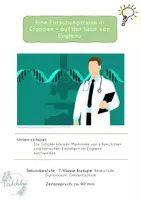 Vorschau - Arbeitsblätter - Euglena Etappenforschung - Deckblatt
