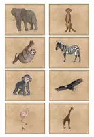 Vorschau - Fördermaterial/Inklusion - Silben schwingen - Tiere (Bild- und Wortkarten) - Seite 2
