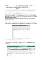 Vorschau - Arbeitsblätter - Automatisches Vervollständigen einer langen Zahlenreihe - Deckblatt