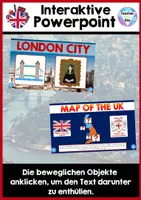 Vorschau - Unterrichtsreihen - Interaktive PowerPoint LONDON - Distanzunterricht & Homeschooling - Seite 2