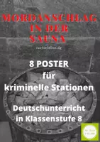 Vorschau - Stationenlernen - 8 Poster für kriminelle Stationen - Seite 1