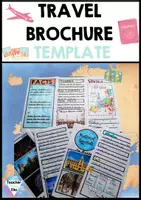Vorschau - Arbeitsblätter - Travel Brochure Template - Deckblatt