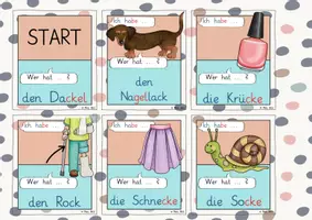 Vorschau - Spiele - Buchstabeneinführung ck - Lesespiel (1. Klasse) - Seite 3