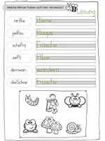 Vorschau - Arbeitsblätter - 🐝Sparpaket FRÜHLING I Klasse 1-3 - Seite 2