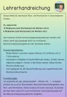 Vorschau - Bildkarten - Wörter mit tz - Bildkarten/Wortkarten - Seite 2