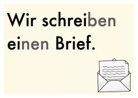 Vorschau - Präsentationen/Tafelbilder - Briefe schreiben - Wortspeicher & Visualisierung - Seite 1