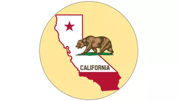 Vorschau - Stationenlernen - Round Puzzle / Legekreis about California - Seite 1