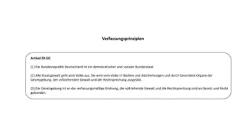 Vorschau - Präsentationen/Tafelbilder - Grundlagen der Demokratie - Verfassungsprinzipien - Seite 2