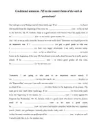 Vorschau - Arbeitsblätter - If-clauses (all types) (interactive) Exercises - Seite 1