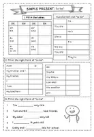 Vorschau - Arbeitsblätter - Simple Present Übungen - ausfüllbare PDF - Seite 3