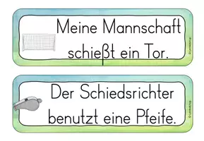 Vorschau - Arbeitsblätter - Laufdiktat/ Schleichdiktat Fußball Klasse 2-3 (WM 2026) - Seite 2