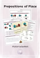 Vorschau - Spiele - Prepositions of Place Materialpaket - Deckblatt