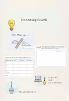 Vorschau - Arbeitsblätter - Messtagebuch Mathematik Kl. 1 / 2 - Deckblatt
