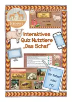 Vorschau - Unterrichtsreihen - Materialpaket Haustiere Nutztiere Wildtiere - Seite 1