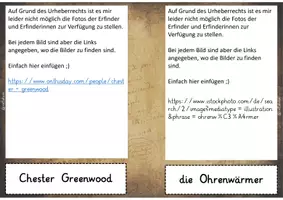 Vorschau - Präsentationen/Tafelbilder - Erfindungen & Erfinder - Zeitleiste - Visualisierung - Seite 3