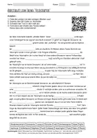 Vorschau - Arbeitsblätter - Arbeitsblätter zum Thema "Velociraptor" + Lösung & MP3 + - Deckblatt