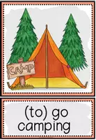 Vorschau - Bildkarten - SUMMER ACTIVITIES - Picture + Word Cards - Seite 3