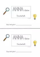 Vorschau - Stundenentwürfe - Forscherheft zu den ANNA-Zahlen - Seite 1