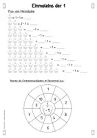 Vorschau - Arbeitsblätter - Einmaleinsheftchen zur individuellen Zusammenstellung - Seite 3