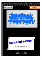 Vorschau - Arbeitsblätter - Rechenpuzzle zum Thema Fasching - Karneval - Seite 3