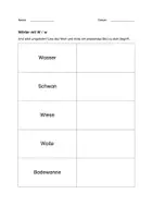Vorschau - Arbeitsblätter - Buchstabeneinführung: Erste Wörter mit W w - Seite 2