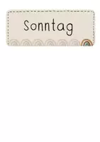 Vorschau - Poster - BUNDLE: Klassenkalender beige - Kalender, Wochentage + Geburtstagsreminder - Seite 3