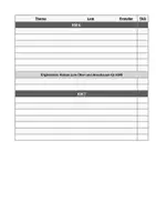 Vorschau - Arbeitsblätter - Vorlage Linkliste zum Wochenplan - Seite 1