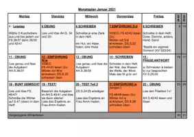 Vorschau - Stundenentwürfe - DEUTSCH Vorlage Stoffverteilungsplan / passend zu „Meine Fibel“ - Deckblatt