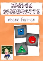 Vorschau - Fördermaterial/Inklusion - Bundle - Karten für die Bodenmatte (Bee-Bot) - Seite 1